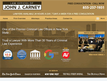 Tablet Screenshot of carneylawny.com